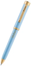 Montegrappa Barbie Ken Icon Blue/Yellow Gold Ballpoint Pen ISZEBBAB_2