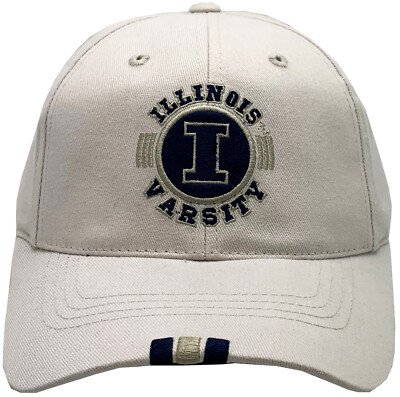 Illinois Fighting Illini Slouch Hat 1867 Adjustable Khaki | eBay