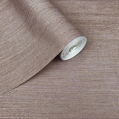 Wallpaper Violet Maroon gold metallic Textured Plain Modern wall coverings rolls