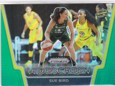 2021 Panini Prizm WNBA - Widescreen Green Prizm #5 SUE BIRD