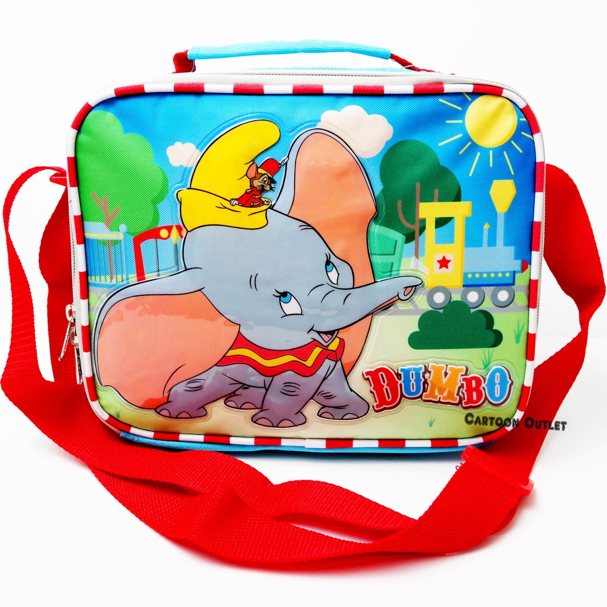 Disney Dumbo Lunch Bag Lunch Box Snack Pail Insulated Tote Circus