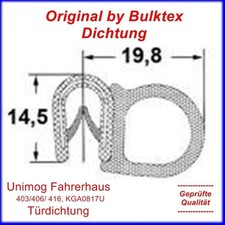 Türdichtung Hinten für UNIMOG DOKA MB Doppelkabine Flugzeugschlepper 406 U900