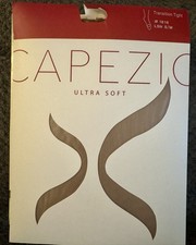 CAPEZIO Ultra Soft TRANSITION Tights 1816 Adult S/M light suntan, New In Pkg