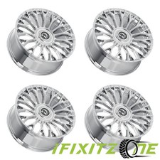 Dolce Luxury Roma 22x9 5x115120 15mm Chrome Wheel 22 Inch Rim New Set Of 4
