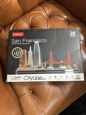 CubicFun LED Paris CityLine L524h Architecture Model 3D Puzzle 90 Pieces