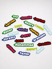Personalised Name Keyring Custom 3D Printed Bag Tag 30 Colours Gift