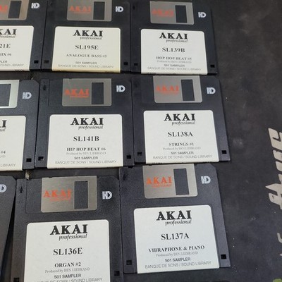 Akai Professional Floppy Disk s01 Samples X20