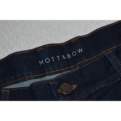Mott & Bow Jeans Mens Size 38 x 30 Slim Fit Stretch 5 Pocket Denim Cotton Blend - Picture 5 of 8