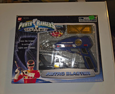 Bandai Power Rangers In Space Astro Blaster Light  Sound w/ Accessories Boxed