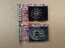 LOT OF 2 VisionTek Radeon HD 7750 2GB GDDR5 7750X62GX Graphics Card 6 Monitor