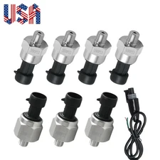 5V Fuel Pressure Transducer 100/150/200/300/500/1000/1600Psi for Oil Air Water