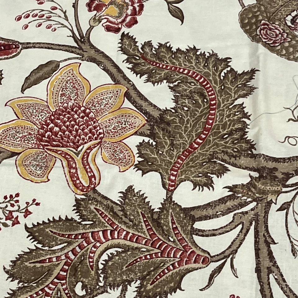 Tela de tapicería Laura Ashley de 1 + yarda de ancho estampado inglés country rosa Foto 2 de 4