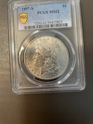 1897-S Morgan MS 62 Silver Dollar