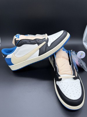 Nike Travis Scott x Air Jordan 1 Low OG SP EU 47,5 US 13 DM7866-162 Fragment NEU