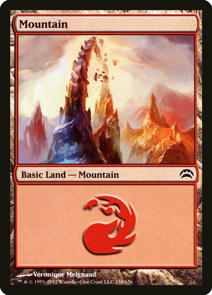 Mountain 150-Planechase 2012 Magic Land NM