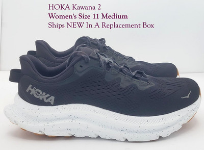 Hoka Womens (Size 11 Medium B) NEW Kawana 2 Athletic Shoes Sneakers Black