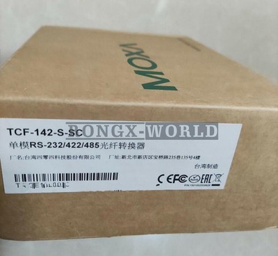 1PCS new MOXA TCF-142-S-SC Fiber optic converter