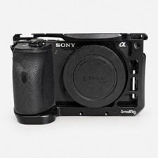Sony Alpha a6600 24.2MP Mirrorless Camera Body, Black, 4K IBIS + SmallRig Cage