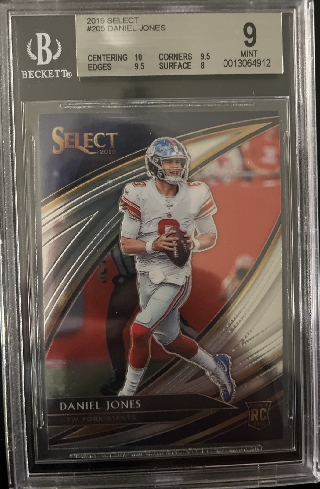 2019 Panini Select - Field Level Daniel Jones #205 (RC)