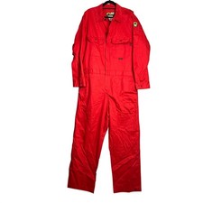 MCR Safety FR Gear Red Coveralls Mens Size 44 Flame Resistant NFPA 2112 DC1R44