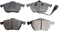 Vorderachse Denckermann B110039 Bremsbelagsatz, Scheibenbremse FüR Audi,Seat,Sko