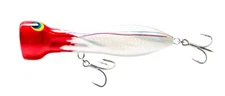 Chug Norris Popper Fishing Lure 95mm Fireball Red Durable Topwater for Tuna S...
