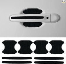 8PCS Car Door Handle Cup Scratch Protector Reflective Sticker - Anti-Scratch Doo