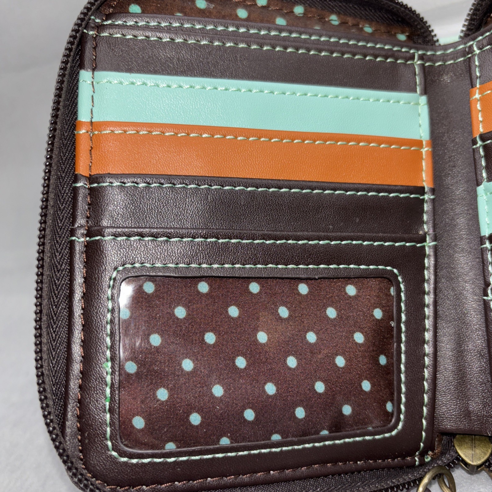 Chala Sea Turtle Zip Around MultiPocket Wristlet … - image 18