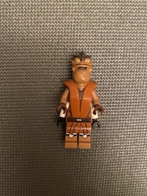 Lego Star Wars Minifigure Jedi General Pong Krell Sw0435 Z-95 75004 Torso Crack