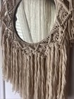 PillowFort Hanging crochet Circular wall mirror Decoration — photo 4