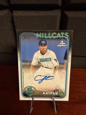2024 Topps Pro Debut - C.J. Kayfus #PD-15 Autographs (AU, RC)