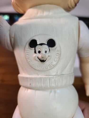 Vintage 1950s Walt Disney Mickey Mouse Club Girl Doll Rubber 12" - Picture 11 of 21