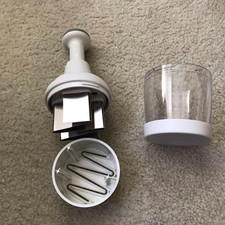 Pampered Chef Push Food Chopper Manual Vegeta...