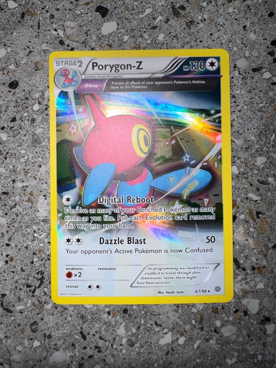 ポケモンカード Porygon 英語版 Pokemon TCG Cards Porygon-Z 67/98 Ancient Origins Full Art Holo