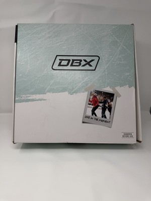 DBX Motion Women's Ice Figure Skates White Size 9 Fits Shoe Size 10 Brand New 