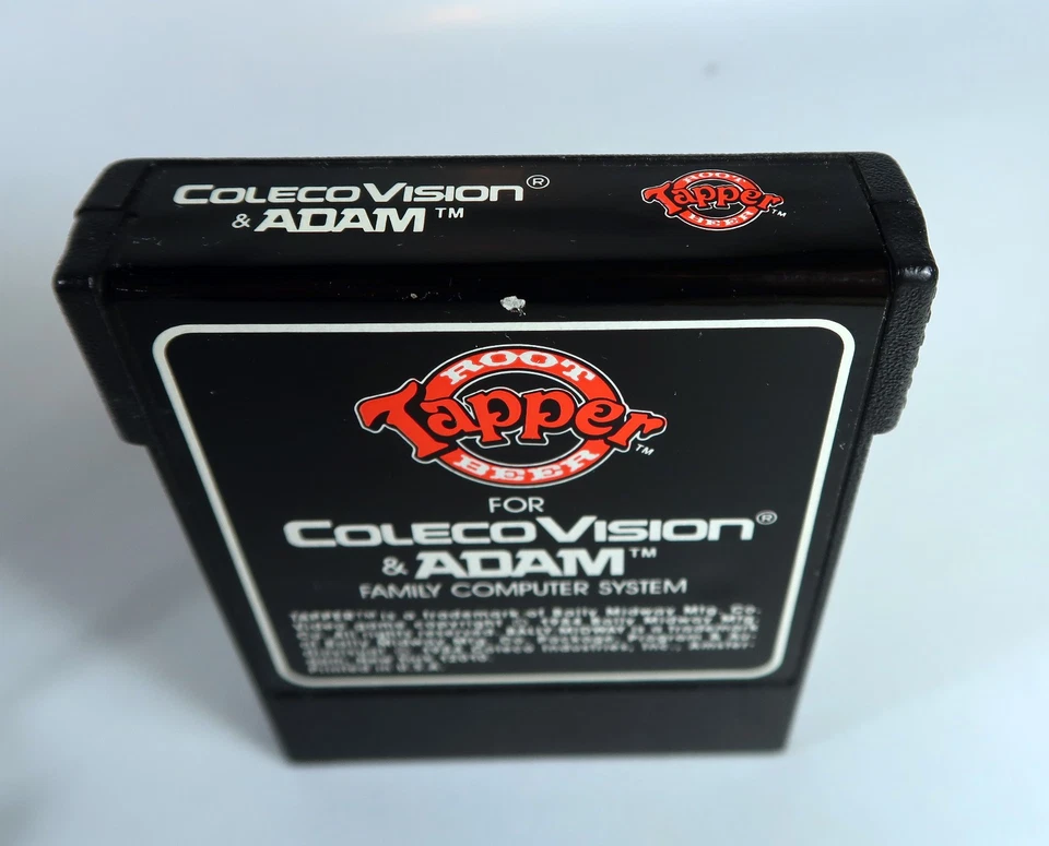 ColecoVision: ROOT BEER TAPPER Cartridge - Tested & WORKS (Lot #2) - Image 3 of 4