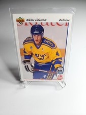 1991-92 Upper Deck Nicklas Lidstrom RC Sweden #26