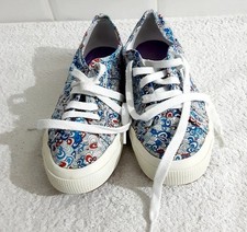 Superga Rainbow Rave Women's Canvas Trainers Shoes 5/38