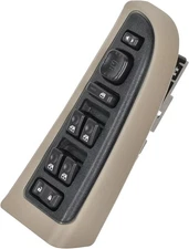 15883320 Power Window Switch & Panel with Folding Mirror for 2003-2007 Chevy