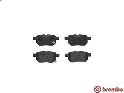 Bremsbelagsatz, Scheibenbremse BREMBO P 83 133 für TOYOTA IQ (_J1_) 1 2009-2015