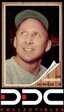 1962 Topps #195b Joe Cunningham Chicago White Sox Excellent