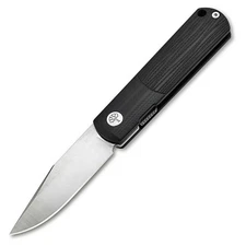 Boker 110670 BRLW Barlow Pocket Knife MagnaCut Black G10 Handle Liner lock