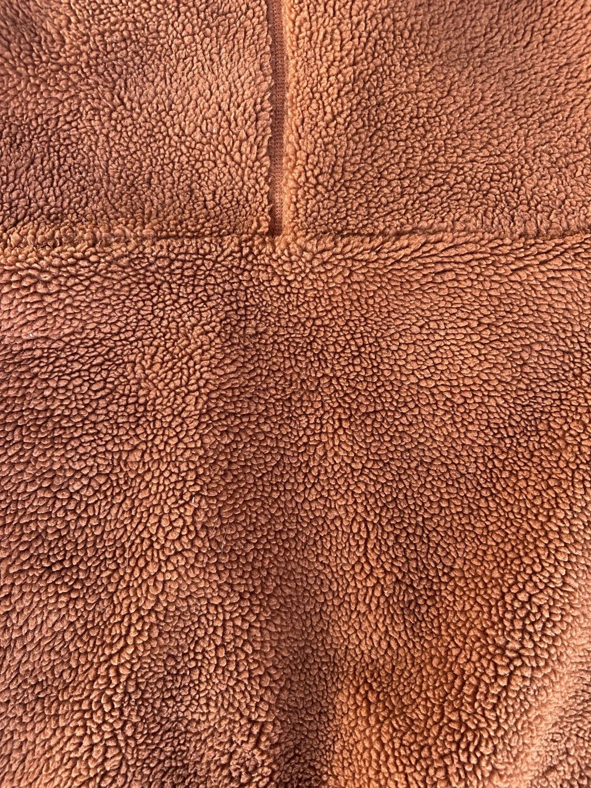 Rare PATAGONIA Deep Pile Fleece Brown Cedar Cardigan Gorpcore Retro-X XL   thumbnail 12