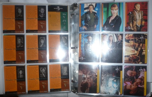 Babylon 5 Season 4 complete 81 Card Set 18 chase cards 1 box display card - Picture 5 of 13