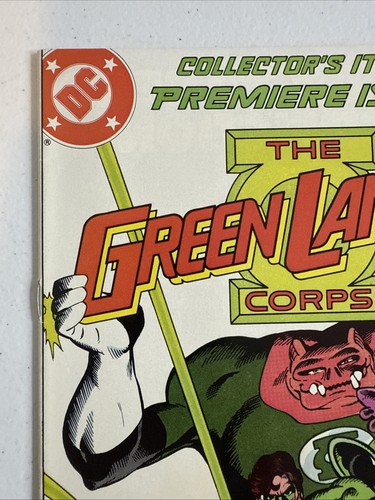 Green Lantern 201 1986 1ª aplicación Kilowog Corps edición directa Staton DC Comic - Imagen 2 de 11
