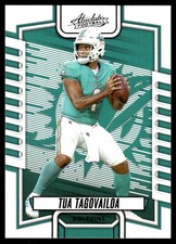 Tua Tagovailoa 2023 Panini Absolute #15 Dolphins NFL READ FREE SHIP AutographDen