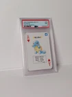 Squirtle Ace of Hearts Playing Card 1996 Pokemon 007 Red Back Charizard PSA 9