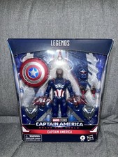 Marvel Legends Captain America Brave New World Deluxe Action Figure Box Damage