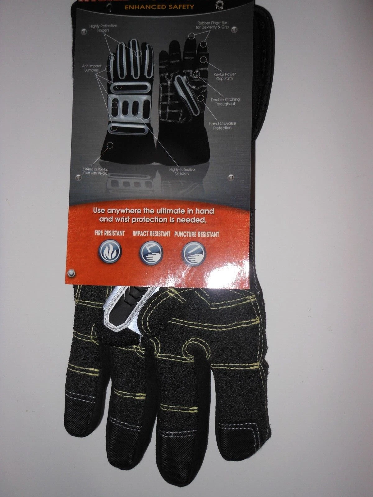 HYBRID WORK PERFORMANCE GLOVES SIZE MEDIUM