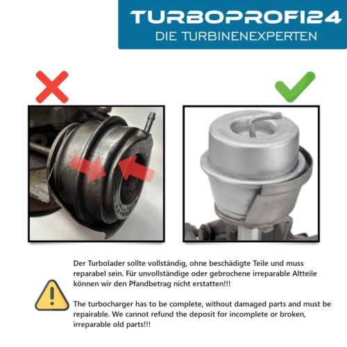 Turbolader BMW Mini Cooper D B47C20 2.0 150PS 54409700033 54409700043 - Bild 7 von 8